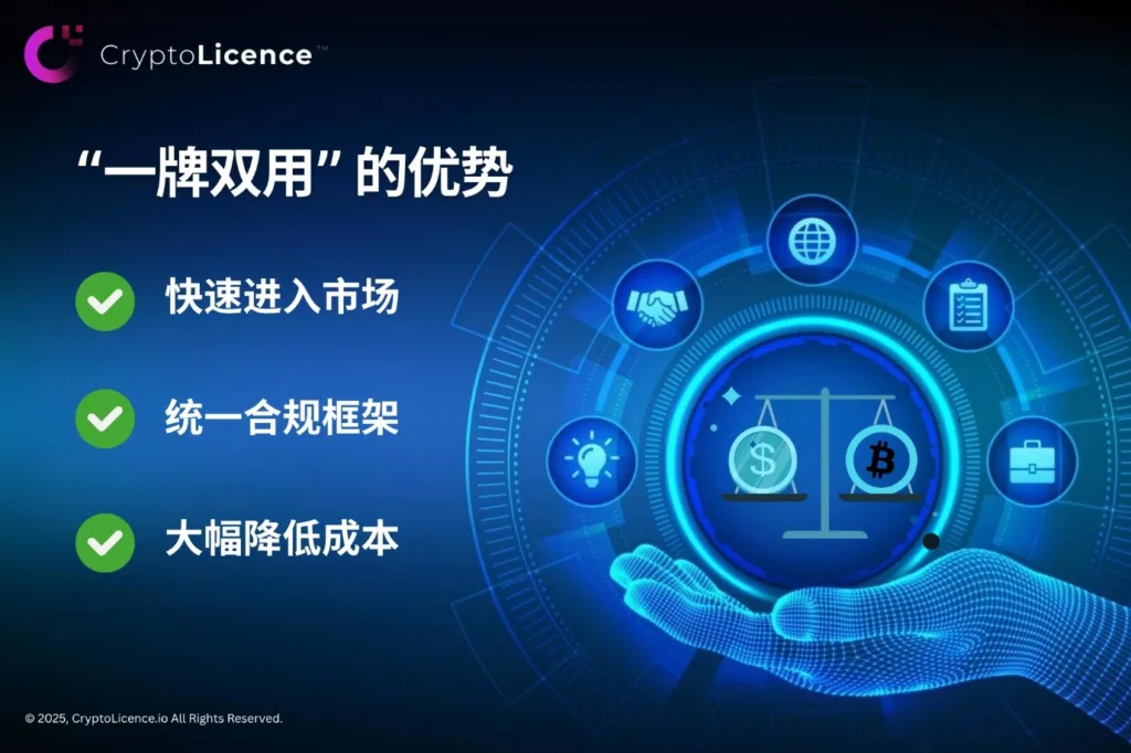 advantages of one license dual use cn