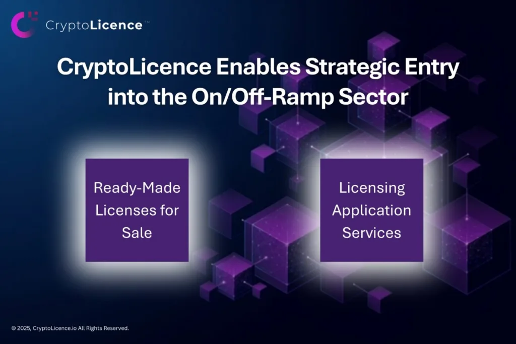 crytolicence enables strategic entry into the onoff ramp sector
